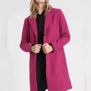 Magenta Long Coat